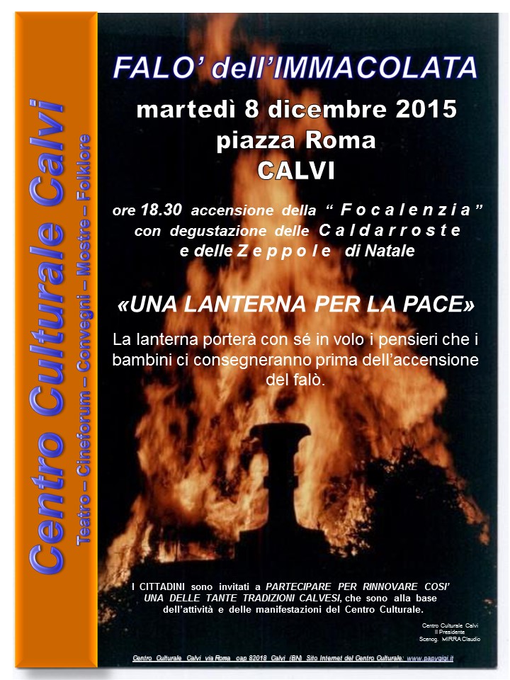 Falò 2015